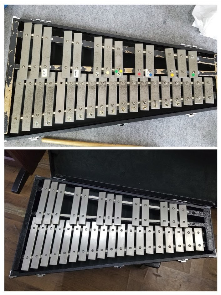 グロッケンシュピール YG-50C オーバーホール: 楽器の修理屋さん