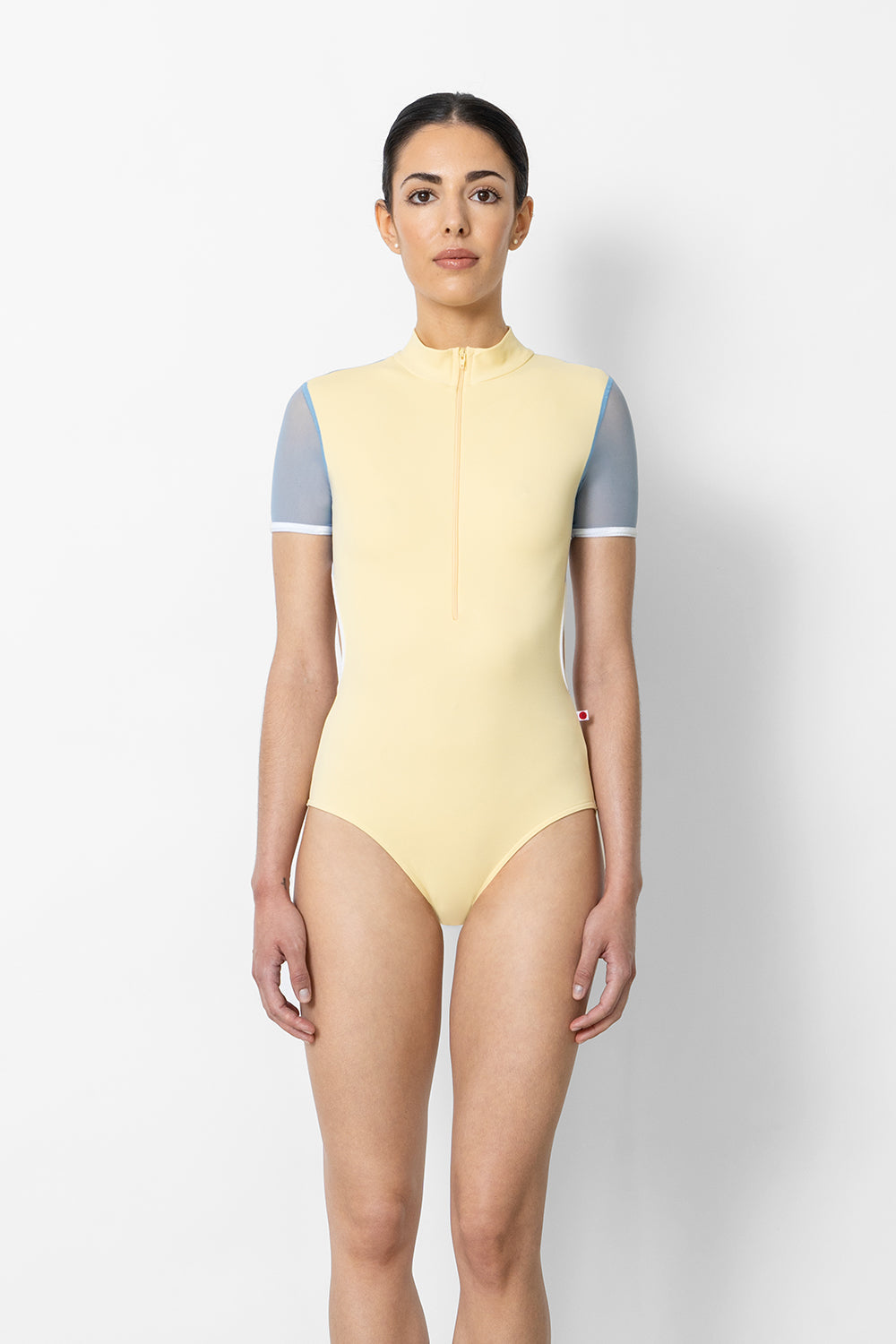 Charlotte-Mesh Techni/Short-Sleeves – Yumiko