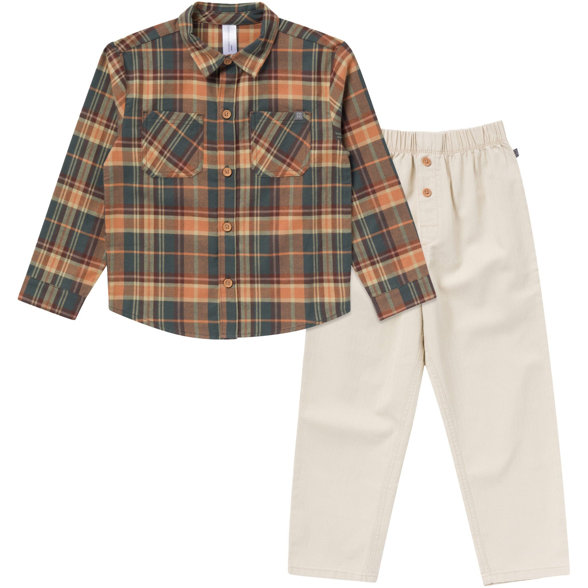 2-Piece Baby Boys Urban Chic Shirt and Pant Set – Gerber Childrenswear