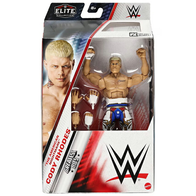楽天市場】コーディ ローデスモデル WWE アクションフィギュア MATTEL
