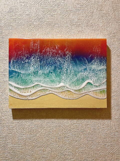 楽天市場】【HA-JA WORLDオーシャンレジンアートパネル001】オーシャン