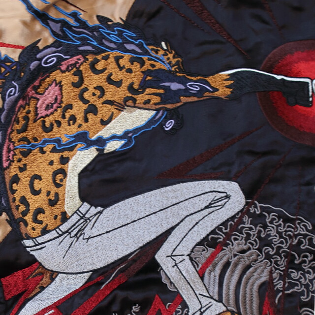 楽天市場】絡繰魂 × ONE PIECE リバーシブル スカジャン 253005 ルフィ