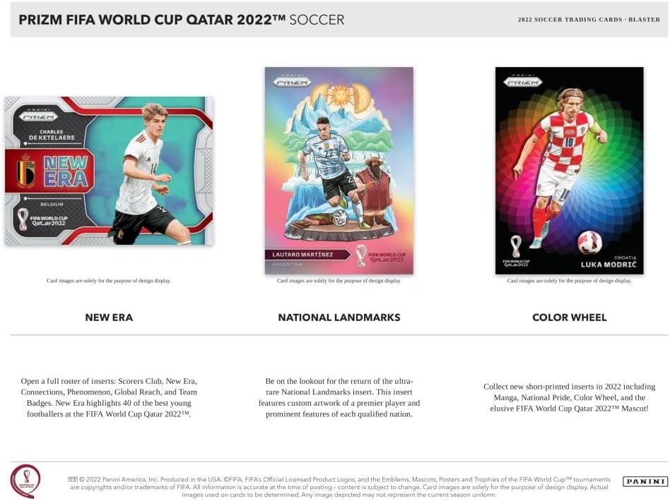 楽天市場】2022 Panini Prizm FIFA World Cup Qatar Soccer Card