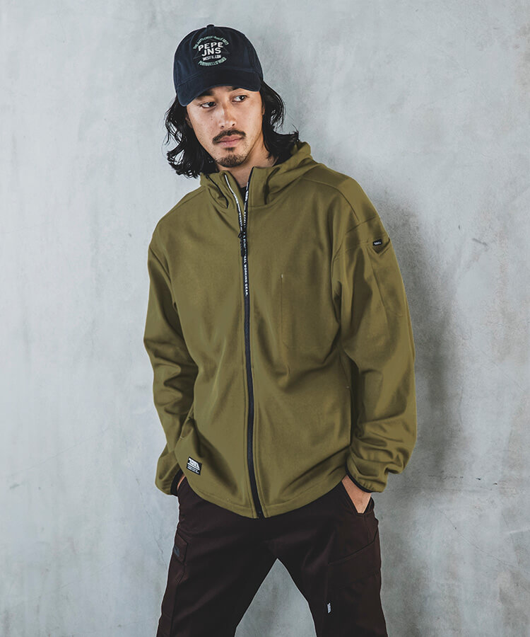 楽天市場】【期間限定P2倍】作業服 寅壱 TORAICHI フルジップパーカー