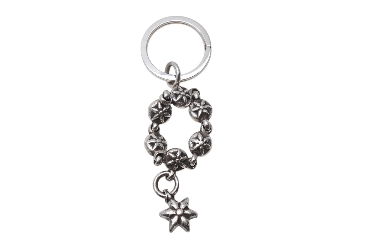 楽天市場】CHROME HEARTS クロムハーツ スターボール キーチェーン