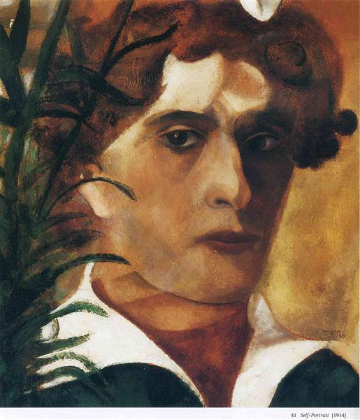 Self Portrait, 1914 - Marc Chagall - WikiArt.org