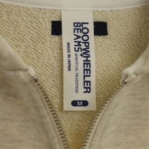 BEAMS PLUS別注 ジップアップパーカー M オートミール（2022/03/17買取