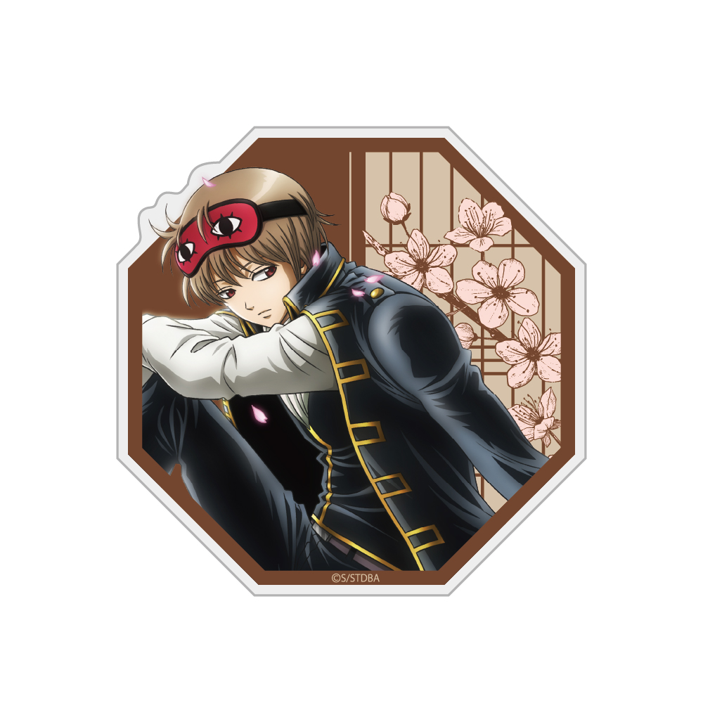 描き下ろし 沖田総悟 アクリルマグネット 小窓から覗く景色Ver. [銀魂