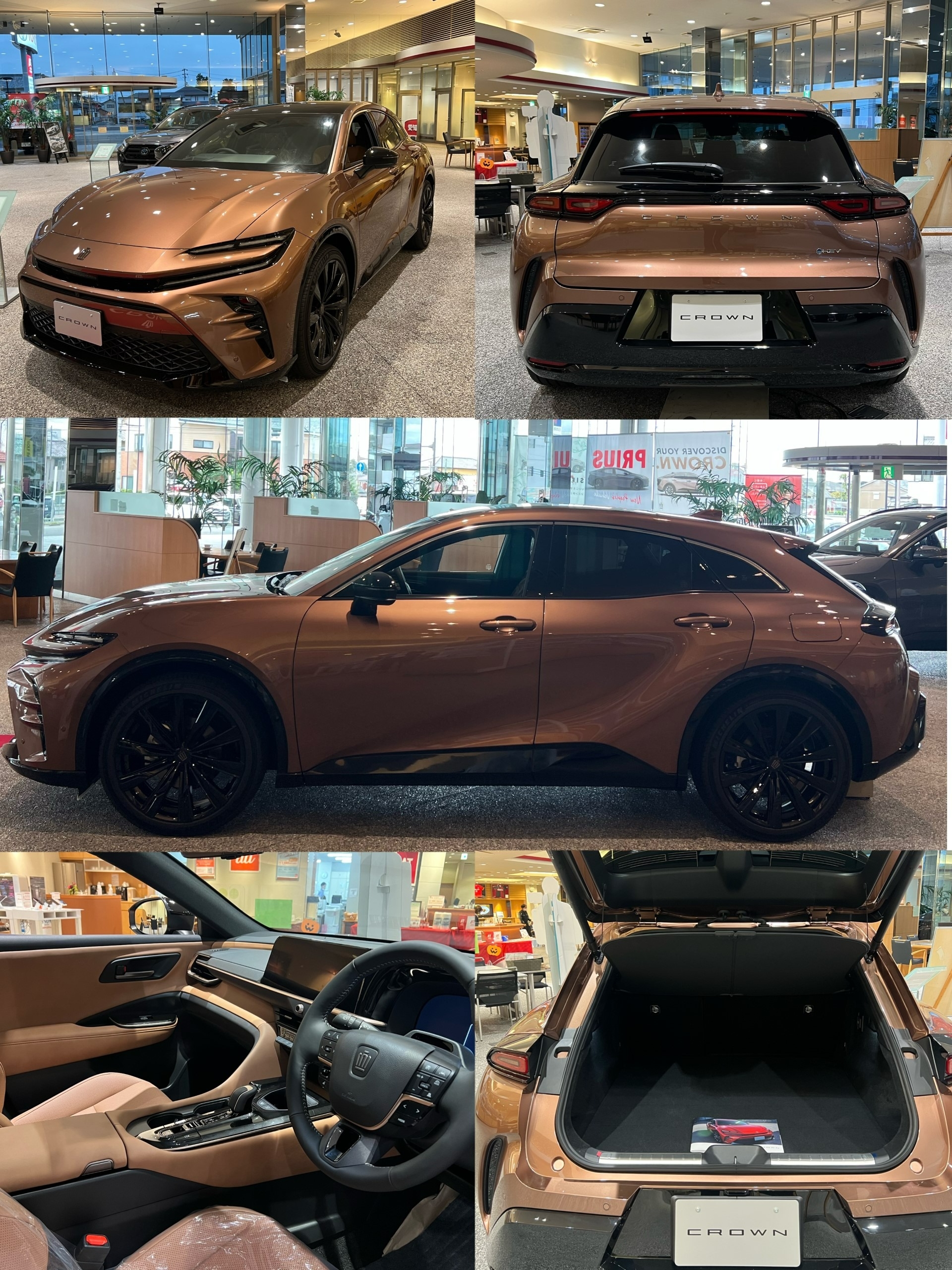 新型クラウンスポーツ展示車入りました🚗☀️