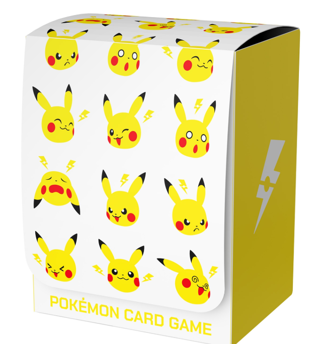ポケカサプライ】[デッキケース]デッキケース『ピカチュウとかみなり