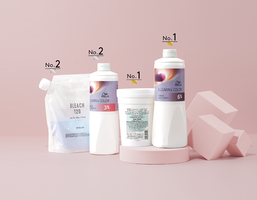 2025年人気ランキング_オキシ・ブリーチ剤TOP5を大公開！｜美容師、愛