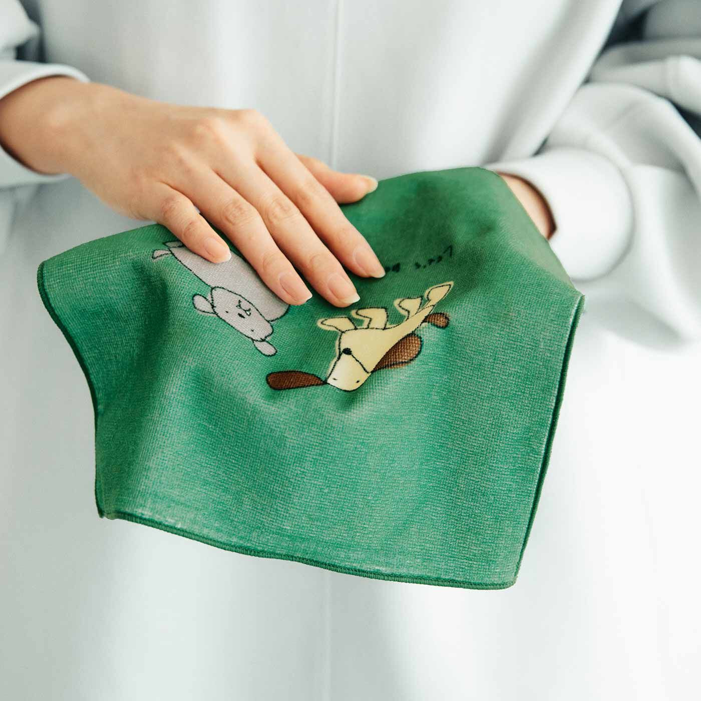 わんわんチャリティーハンカチ〈楓子さん〉｜フェリシモの雑貨 Kraso