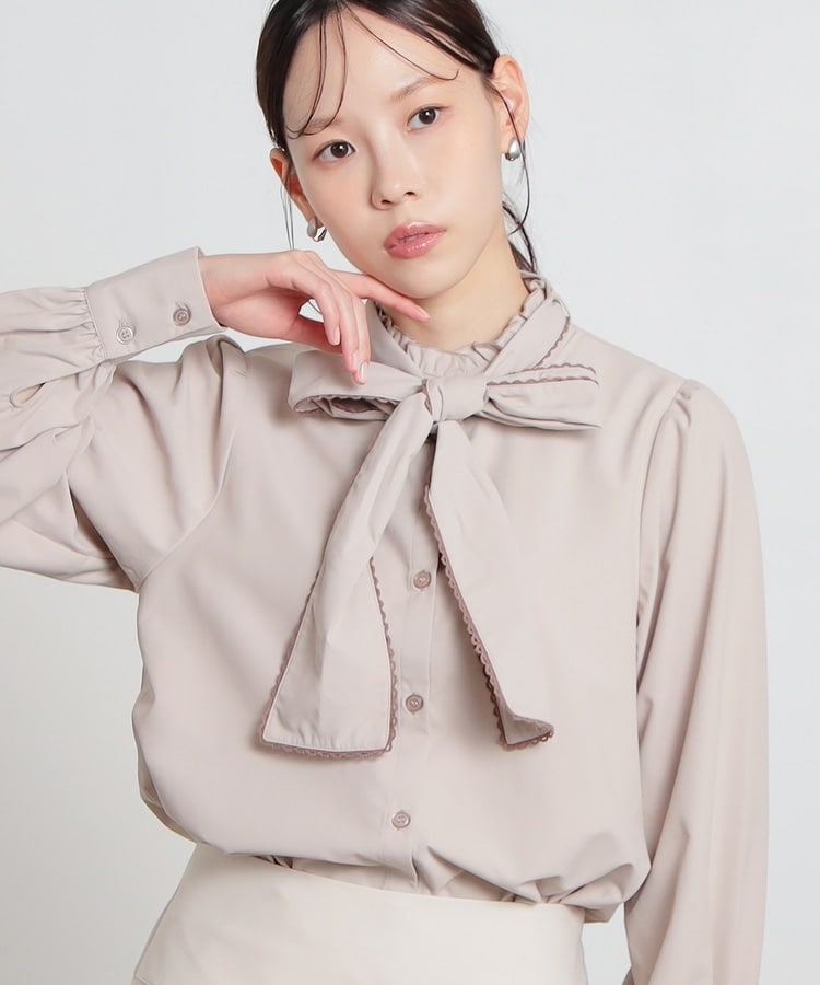 ボウタイブラウス: トップス｜ハニーズ公式通販