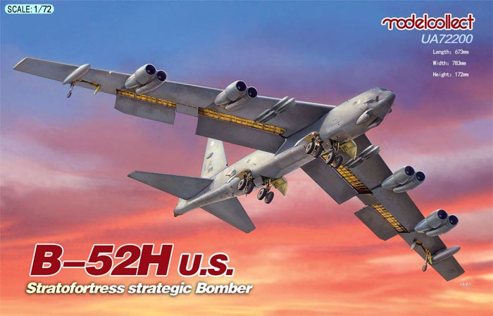 1/72 エアクラフト プラモデル B-52H ストラトフォートレス
