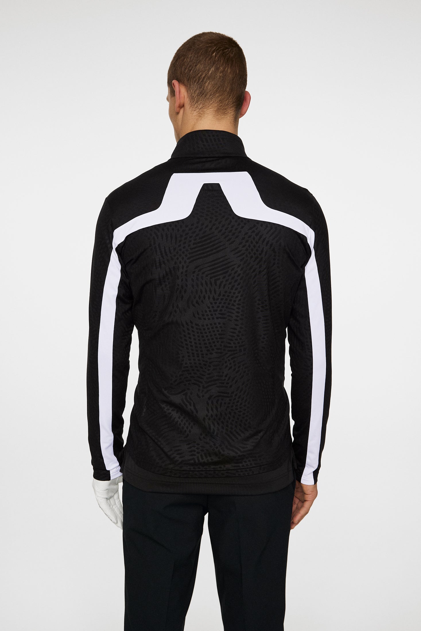 Jarvis Tour Mid Layer / Azalea Wave Black – J.Lindeberg