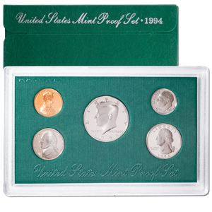1994-S U.S. Mint Clad Proof Set | Littleton Coin Company