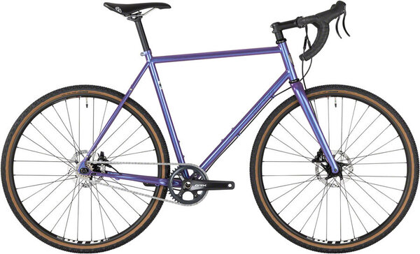 All-City Super Professional Drop Bar Single Speed Bike - King Kog