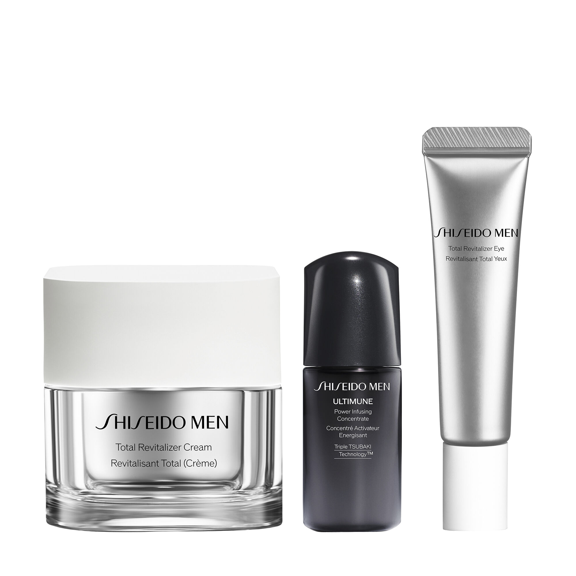 Total Revitalizer Men's Anti-Aging Face & Eye Cream Skincare Set