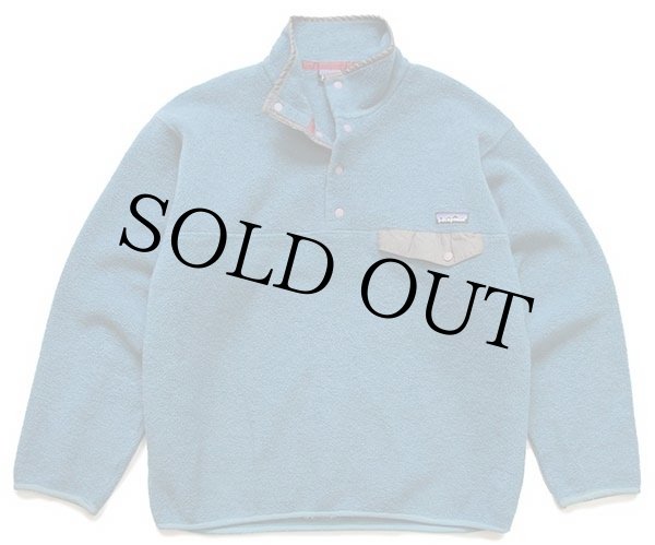 90s USA製 patagoniaパタゴニア シンチラ フリース スナップT ダーク