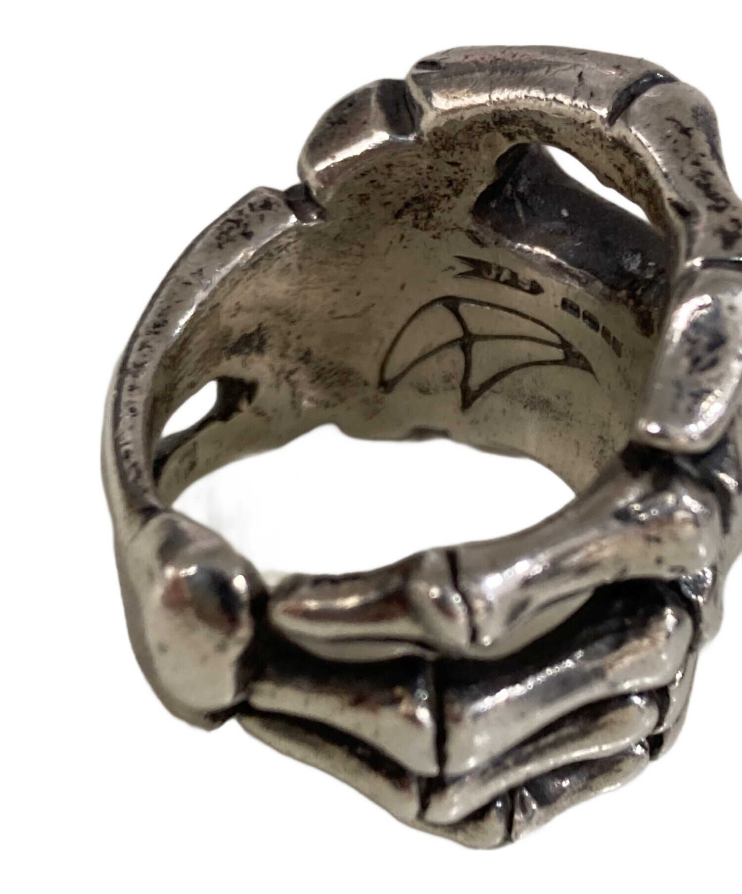 中古・古着通販】CRAZYPIG (クレイジーピッグ) BONE HAND RING/ボーン