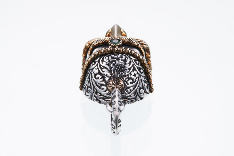 Tibetan Monk Skull Pendant : (S) Type1｜Tibetan Monk Skull Pendant