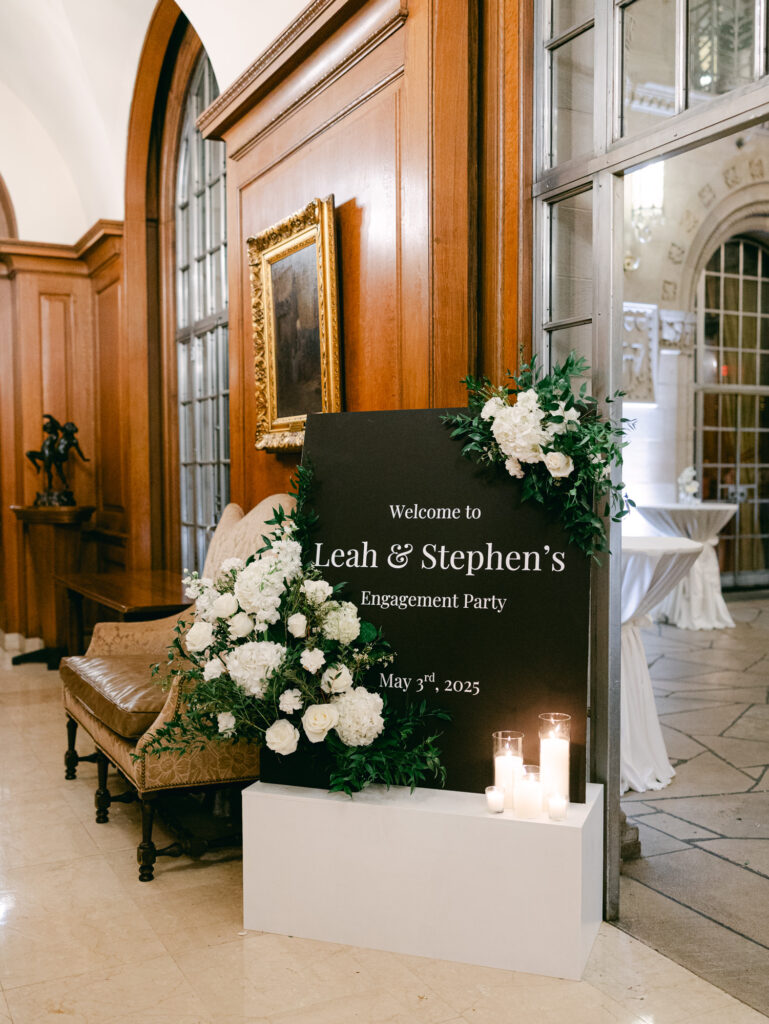 Leah & Stephen's Candle-Lit Engagement Party at The Dusquene Club
