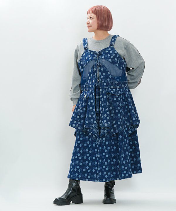 夢のようなデニムビスチェ | AS KNOW AS オンラインショップ