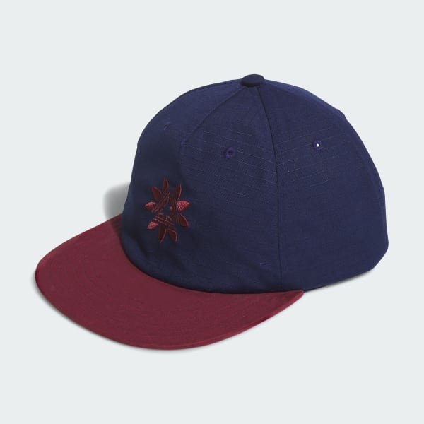 adidas SKATEBOARDING PINWHEEL FIVE PANEL HAT - Blue | Free
