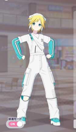 プロセカ】[サイダーに囲まれて]鏡音レンのカードイラストと衣装