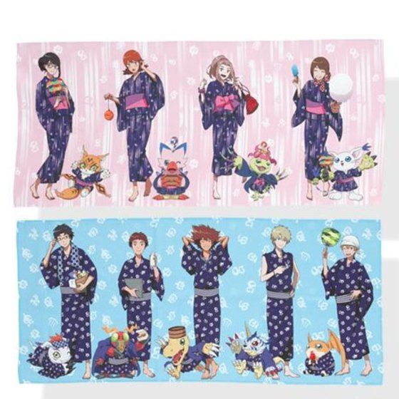 デジモンアドベンチャーtri.×大江戸温泉物語 マイクロファイバー