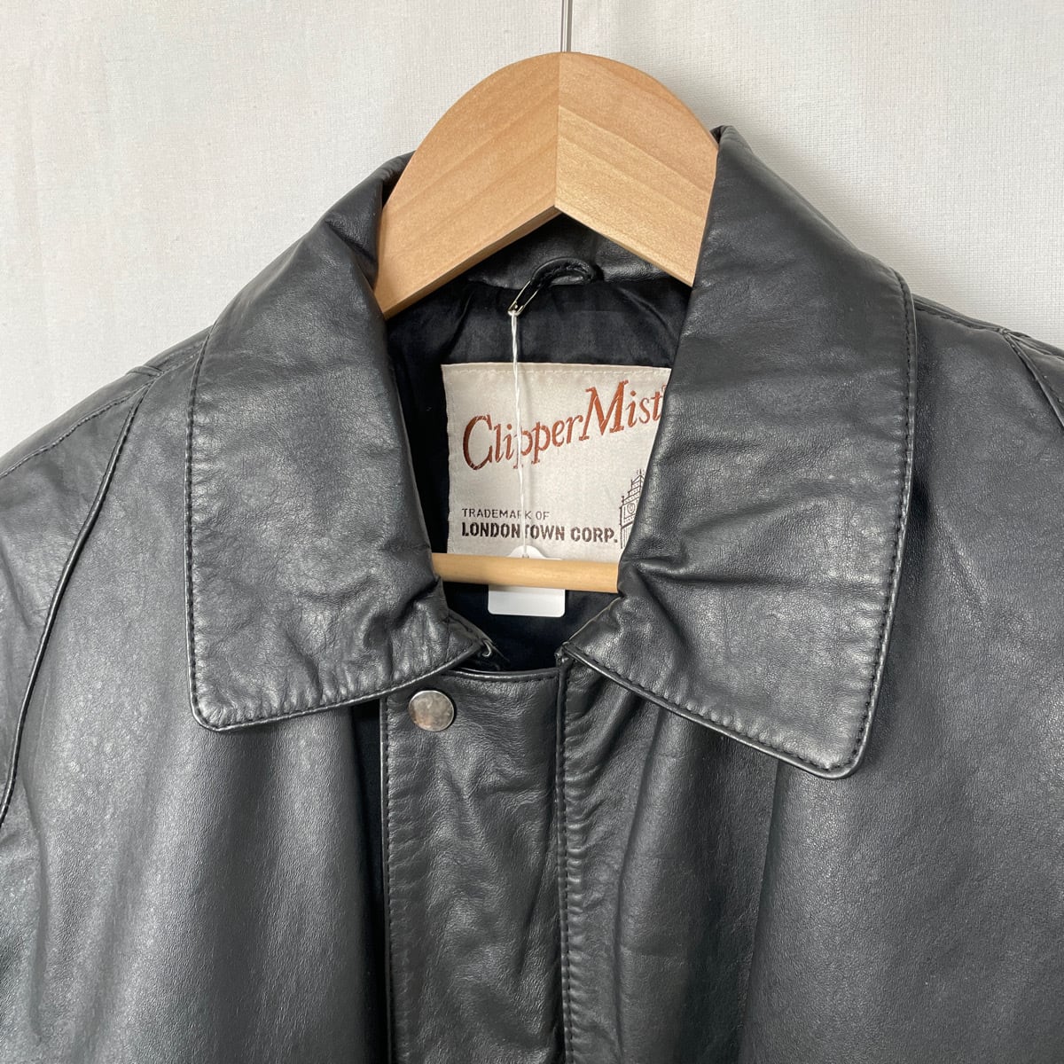 70s Clipper Mist 短丈 レザージャケット 古着 ヴィンテージ 深水光太