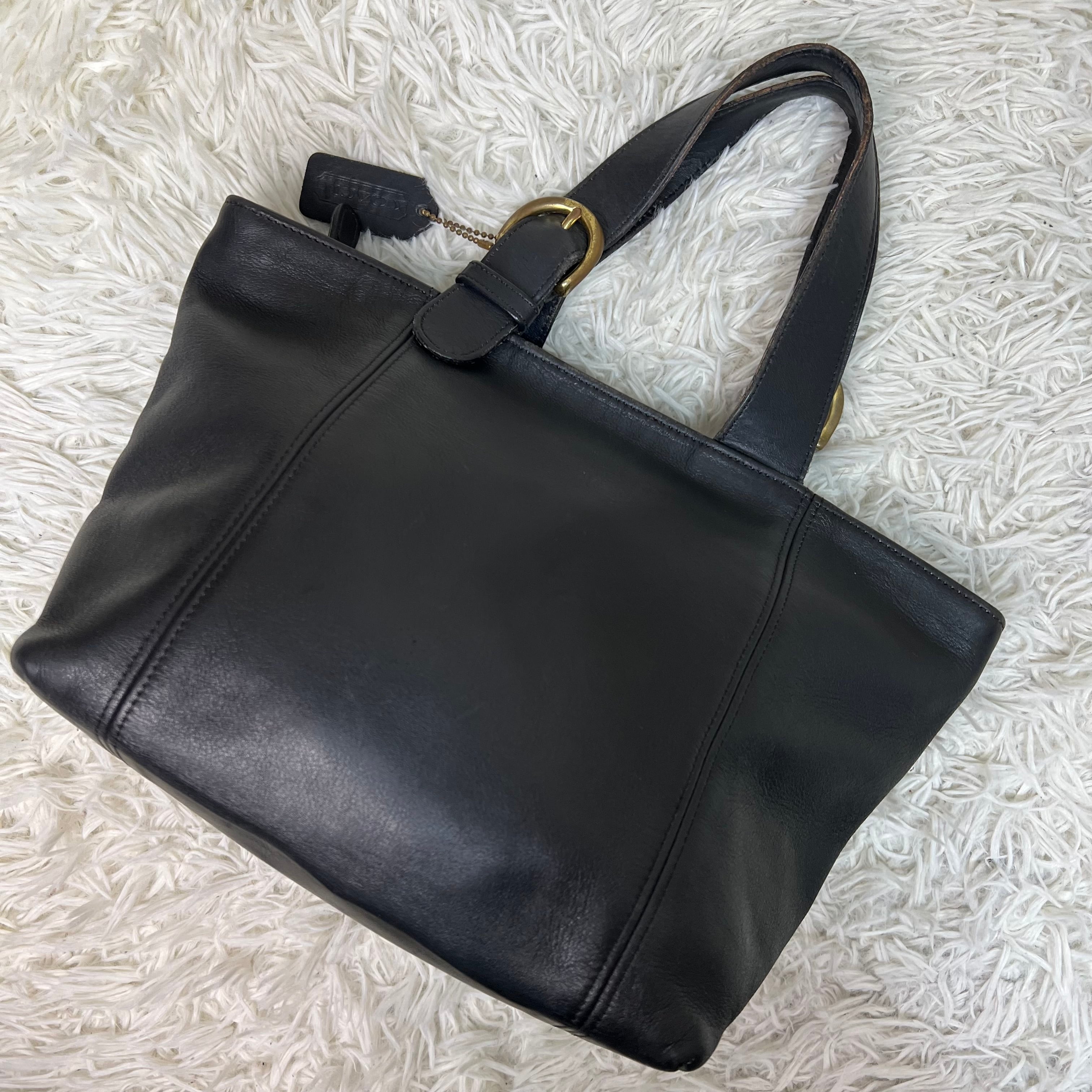 オールドコーチ ハンドバッグ トートバッグ WAVERLY BAG 黒 ブラック