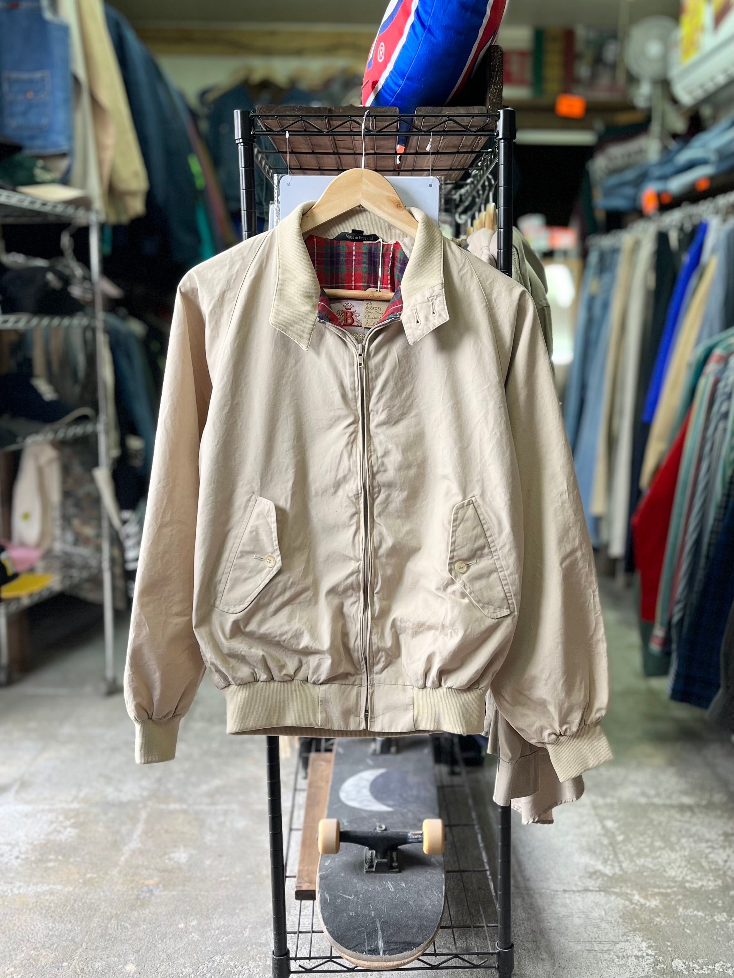 size 36】80s BARACUTA バラクータ G9 スイングトップ ハリントン