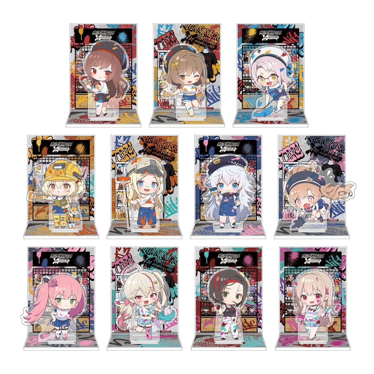 ストア限定】NIKKE トレーディングミニジオラマアクリル MEGA NIKKE