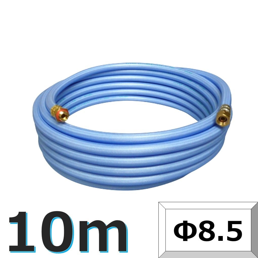 高圧 ホース 10m ブルー 軽量 Φ8.5 高圧 ホース 5.0Mpa 内径8.5mm 外