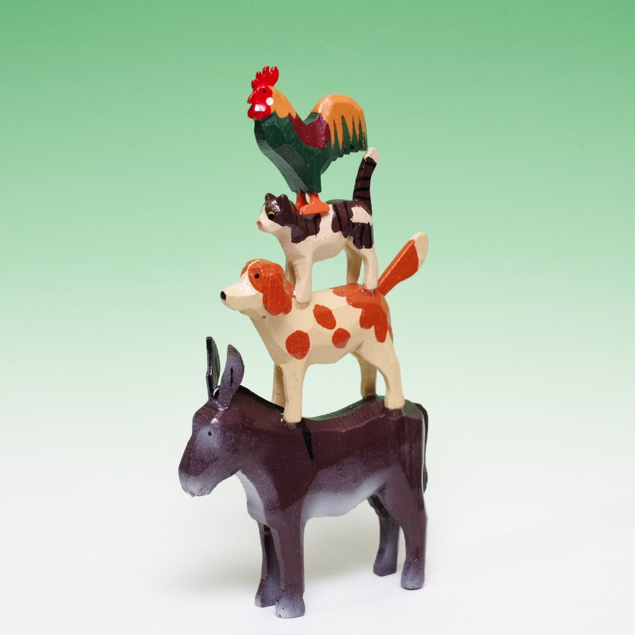 ヴェルナー ブレーメンの音楽隊 | 木のおもちゃ専門店 おもちゃ箱