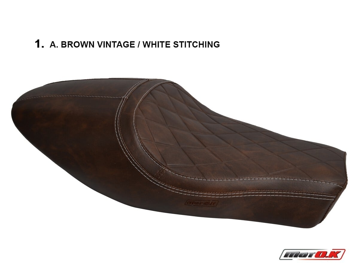 Ducati スクランブラーカフェレーサー（'17 -'20） ブラウン／ホワイト