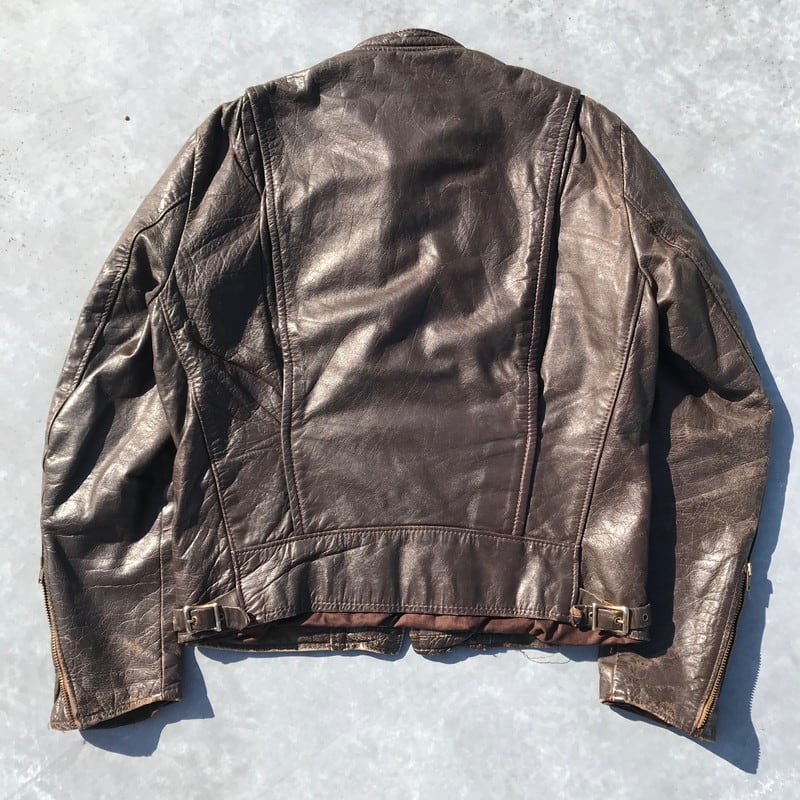 60's 70's BROOKS LEATHER SPORTS WEAR ブルックス シングルライダース