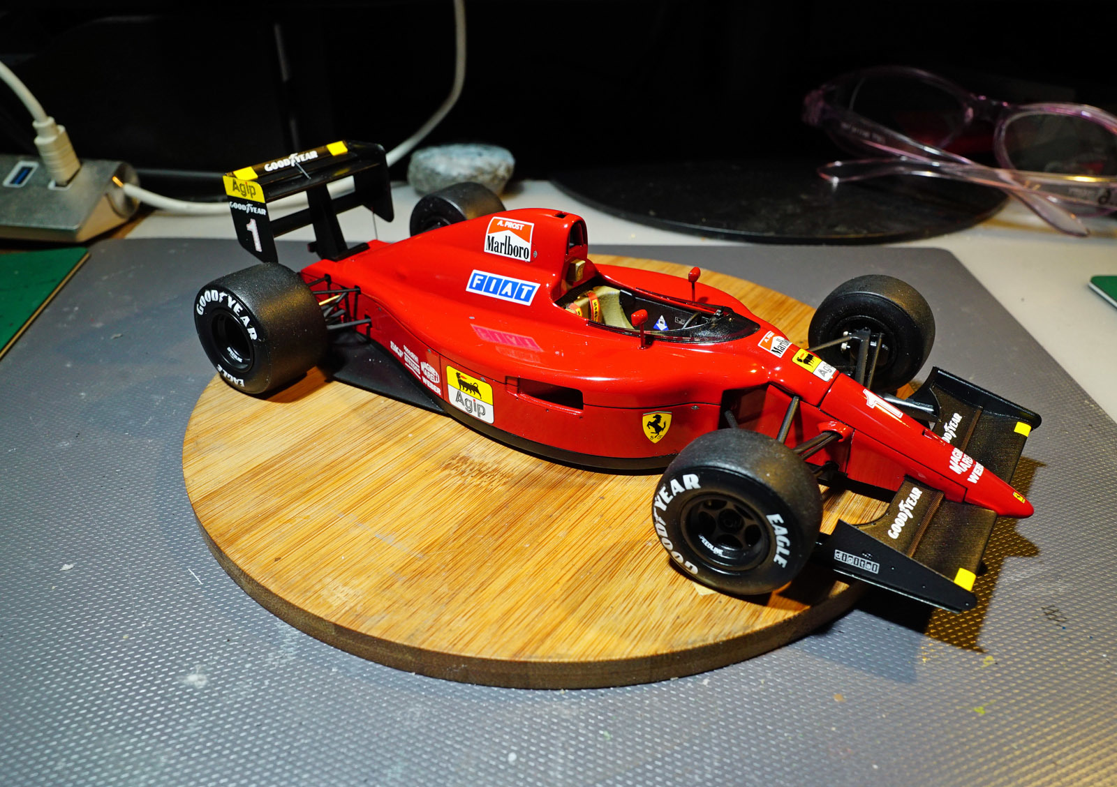 WAVE] 1/24 FERRARI 641/2 レジンキット Amazon.co.jp: Wave/ウェーブ