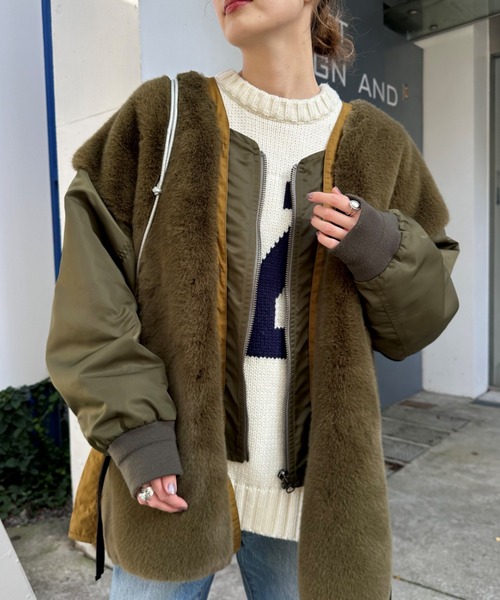 etsinta（エシンタ）の「≪新色登場≫【etsinta/エシンタ】ファー切替