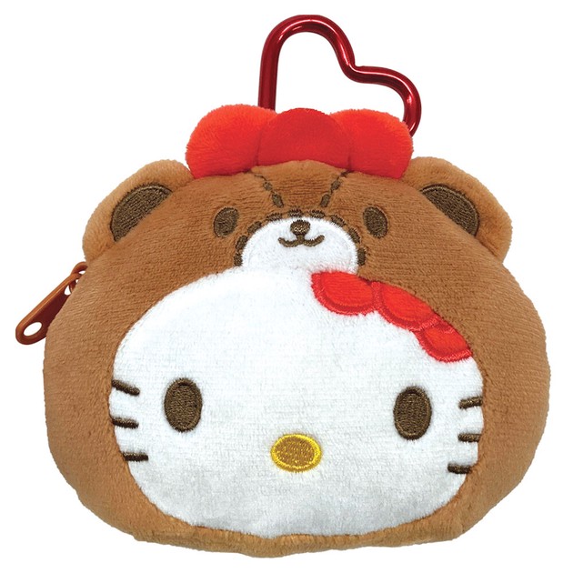 サンリオキャラクターズ カラビナ付きぬいぐるみファスナーマスコット