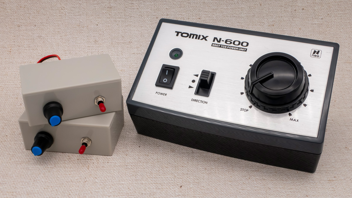 Nゲージ】パワーパック（コントローラー）を自作。常点灯に対応し