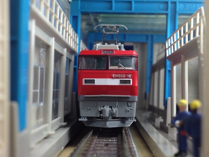 TOMIX EH500 金太郎(3次形）入線！ - 休日の屋根裏