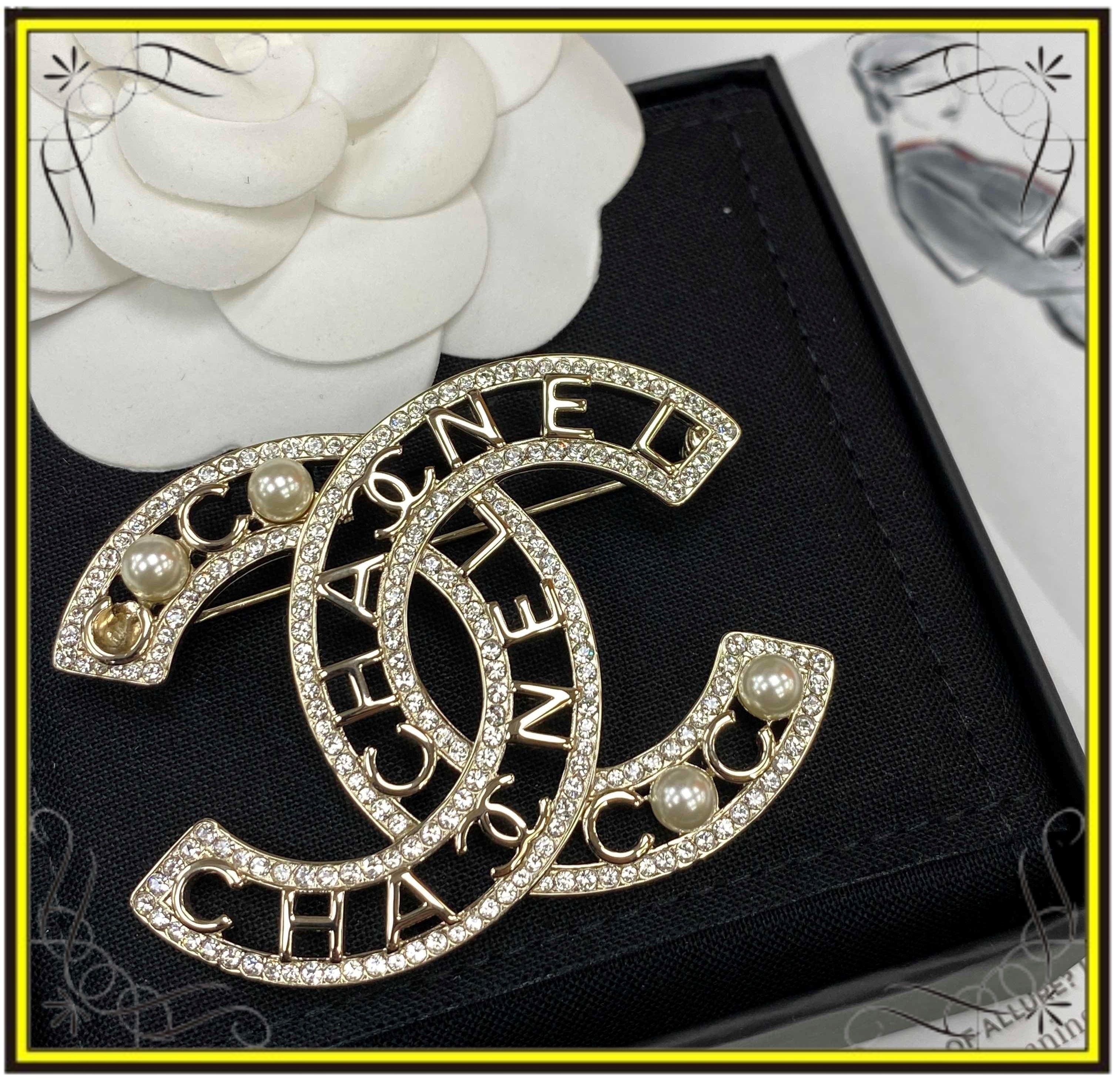 CHANEL】シャネル ブローチ ココマーク CCマーク ゴールド (CHANEL