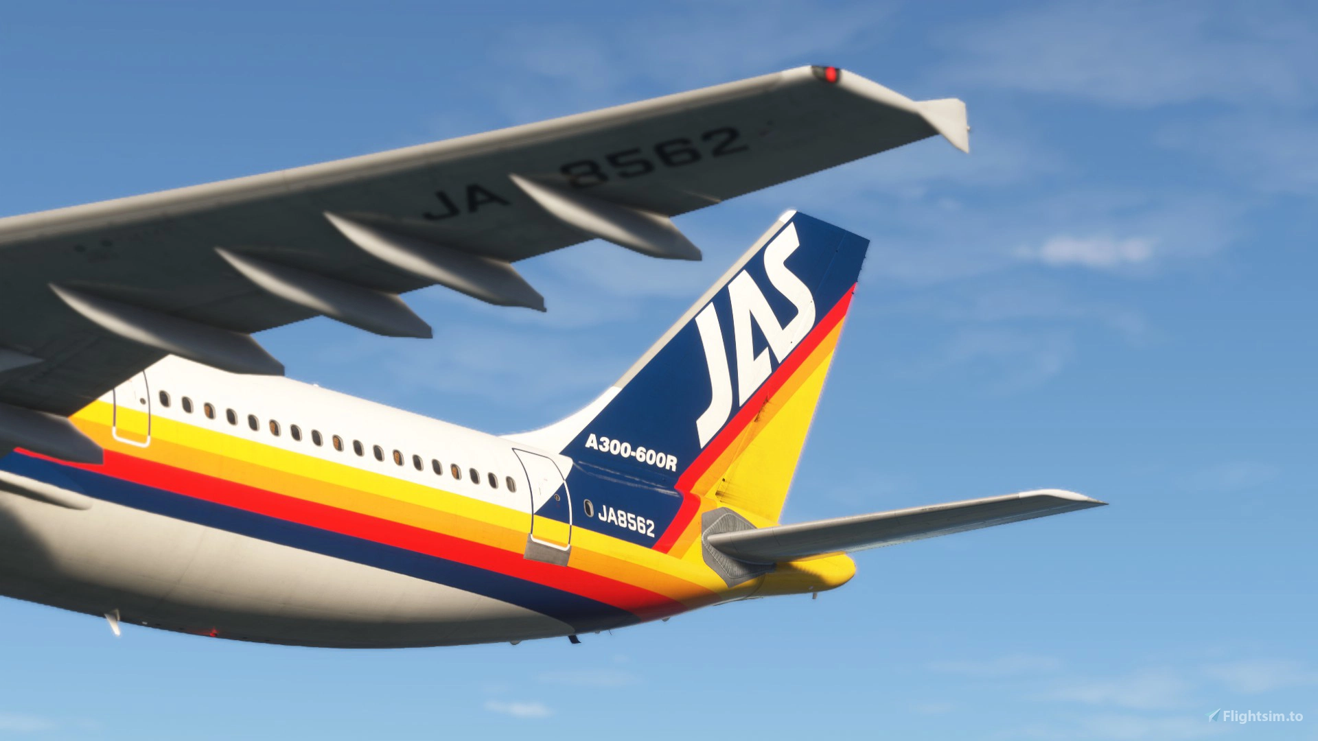 JAS 'Japan Air System' (JA8562) | w/Cabin | iniBuilds A300-600R