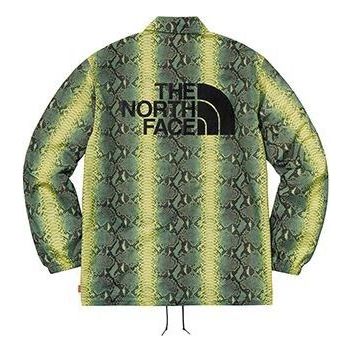 Supreme x The North Face Snakeskin Taped Seam Coaches Jacket