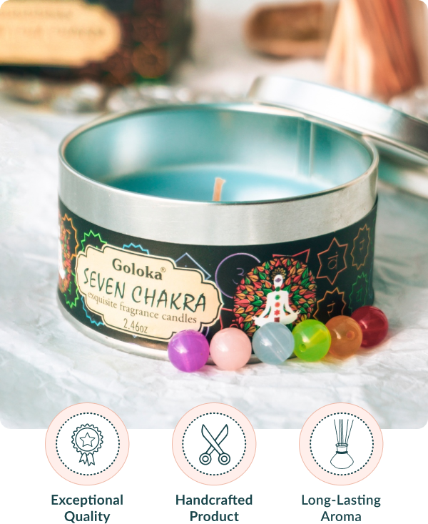 Seven Chakra Scented Travel Tin Candle – MindfulSouls