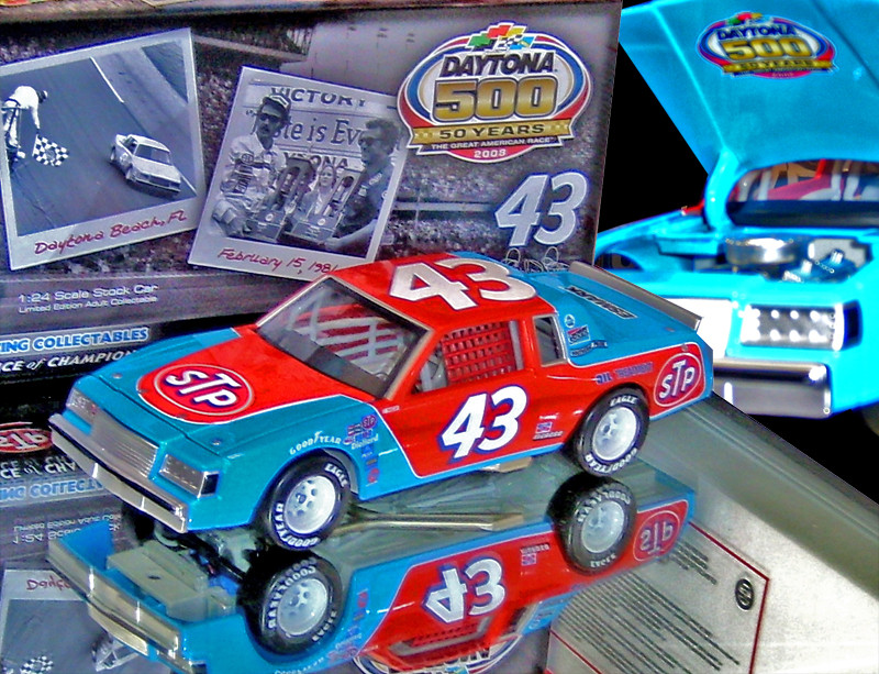 RICHARD PETTY 1981 REGAL LAST DAYTONA VICTORY STP 1/24 ACTION