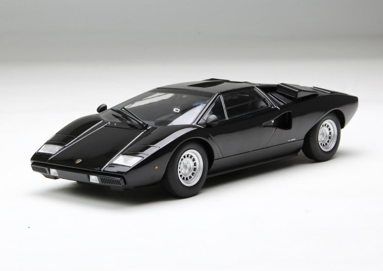 1/18 Kyosho OUSIA Lamborghini Countach LP400 (Black) Enclosed
