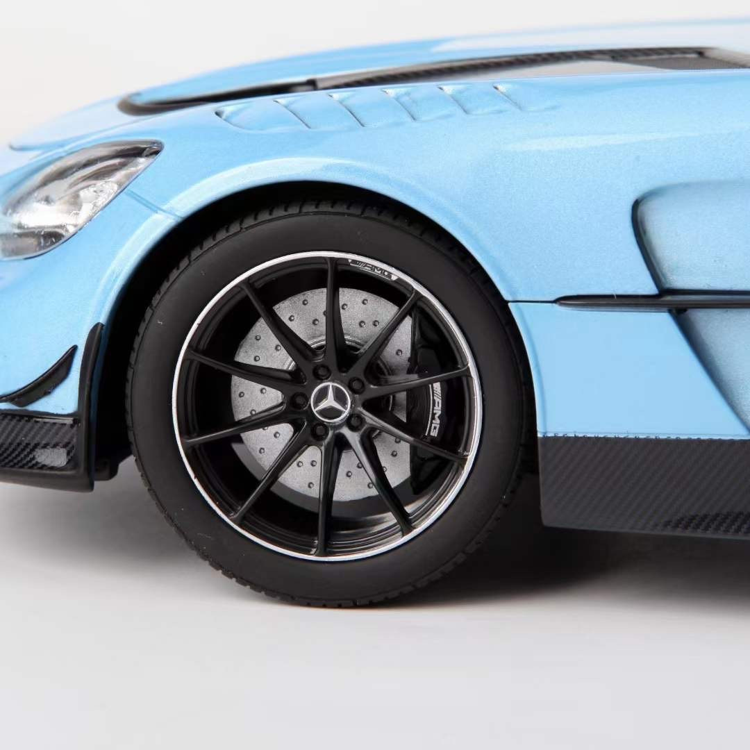 1/18 Norev Mercedes-Benz AMG GTR Black Series (Light Blue) Diecast